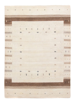 Gabbeh Rug - Loribaft Perser - 201 x 144 cm - beige