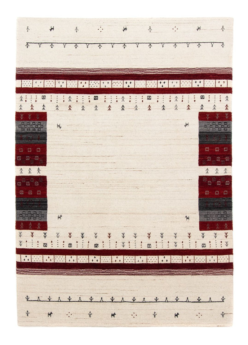 Gabbeh Rug - Loribaft Perser - 200 x 140 cm - beige