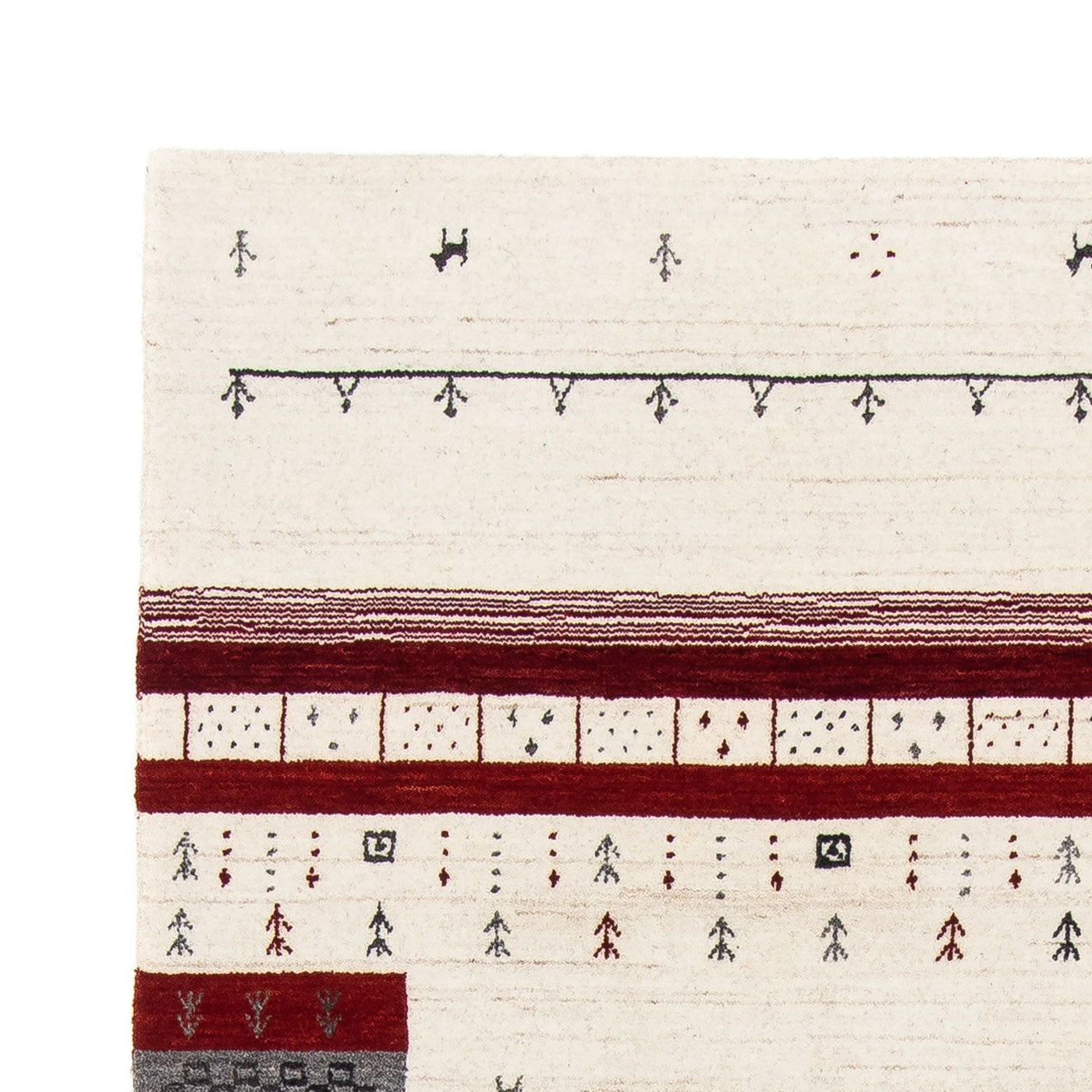 Loribaft Rug 200x140cm - Perserteppich Wollteppich