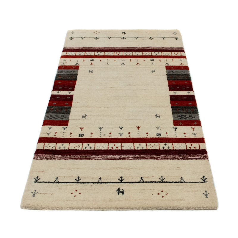 Gabbeh Rug - Loribaft Perser - 141 x 70 cm - beige