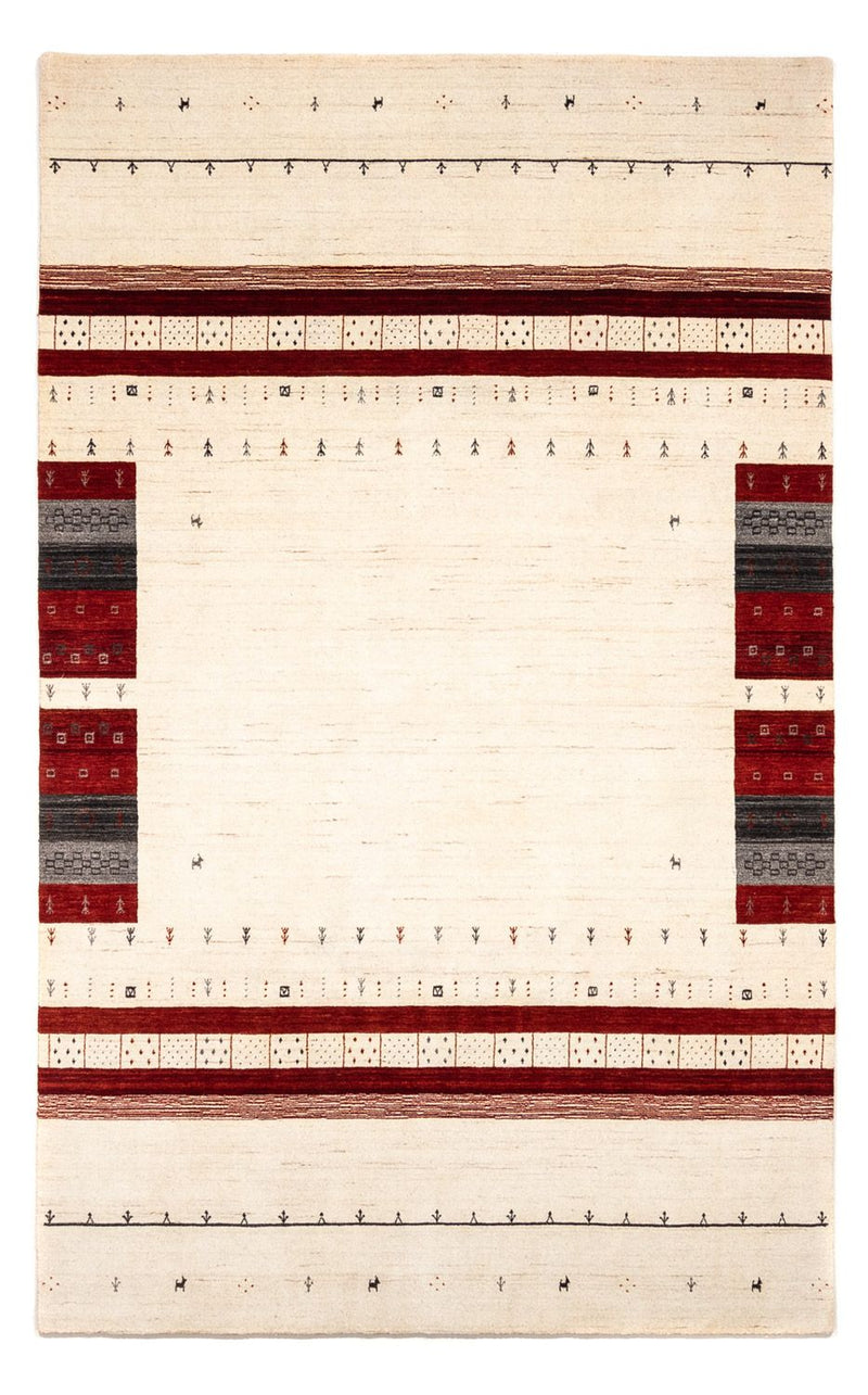 Gabbeh Rug - Loribaft Perser - 298 x 200 cm - beige
