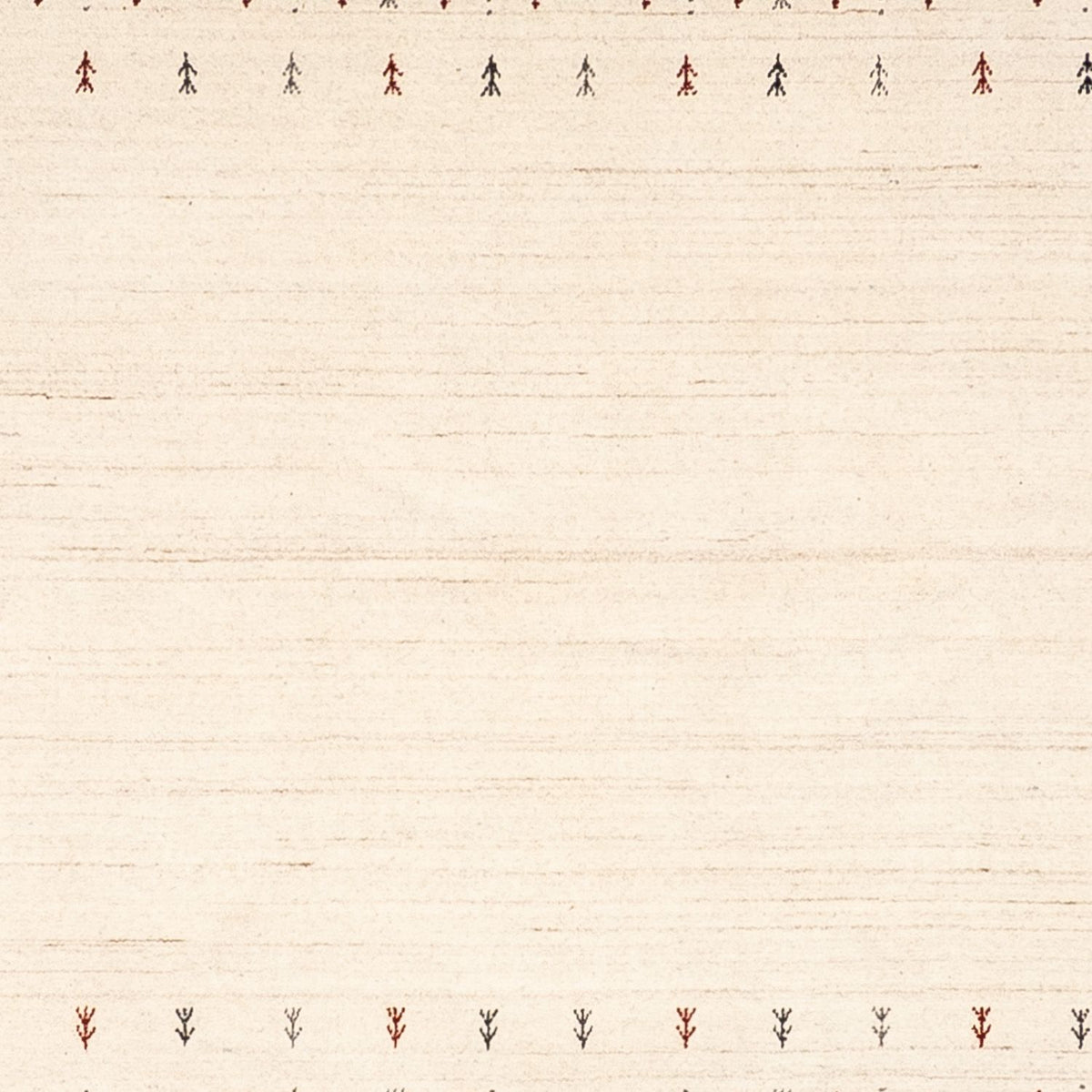 Gabbeh Rug - Loribaft Perser - 250 x 198 cm - beige