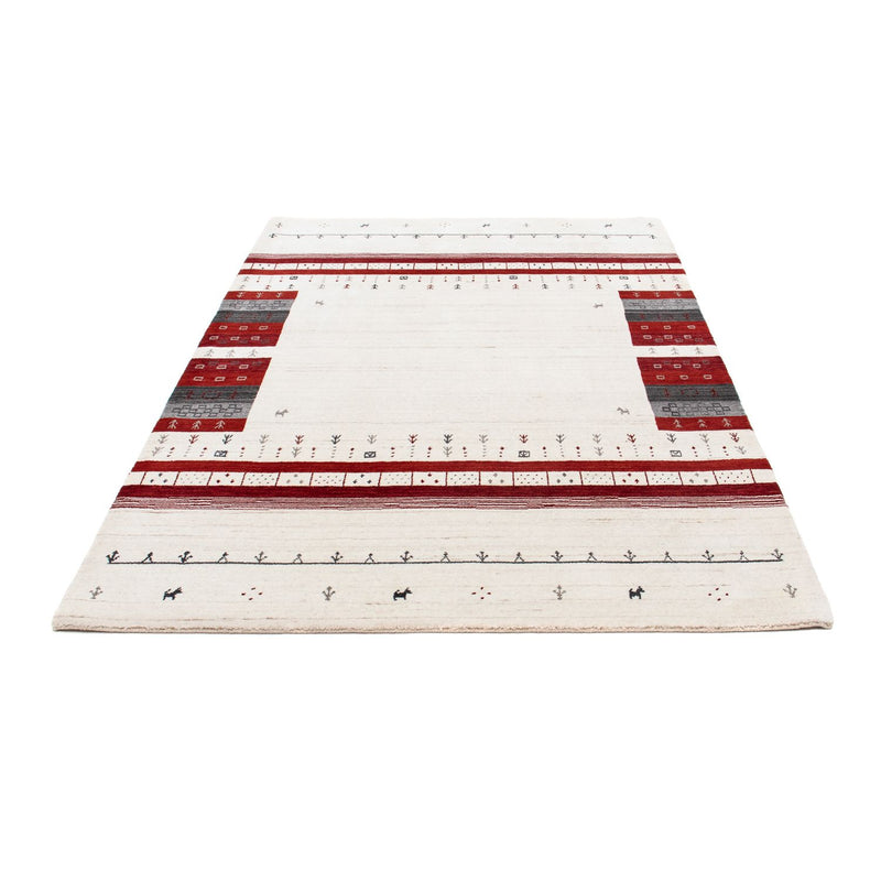 Gabbeh Rug - Loribaft Perser - 200 x 143 cm - beige