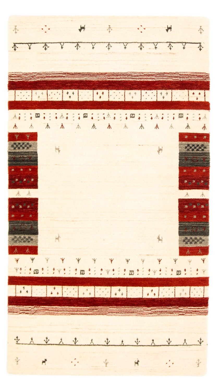 Gabbeh Rug - Loribaft Perser - 161 x 92 cm - beige