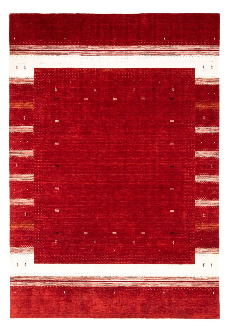 Gabbeh Rug - Loribaft Perser - 350 x 247 cm - red