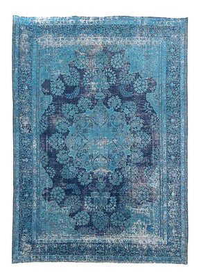 Vintage Rug - 333 x 258 cm - blue
