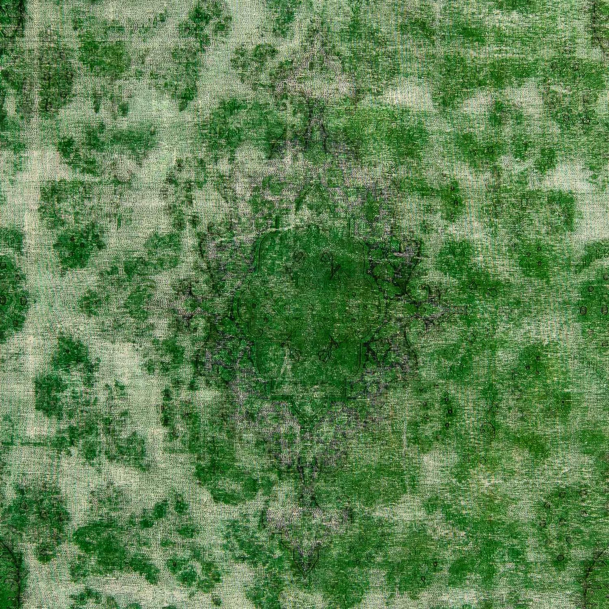 Vintage Rug - 392 x 294 cm - green
