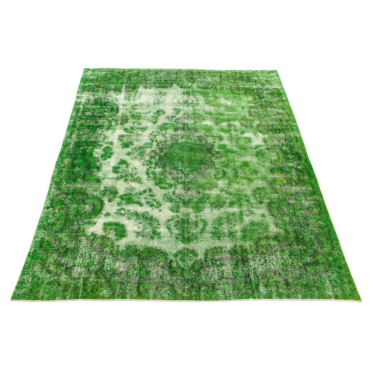 Vintage Rug - 392 x 294 cm - green