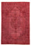 Vintage Rug - 383 x 285 cm - dark red