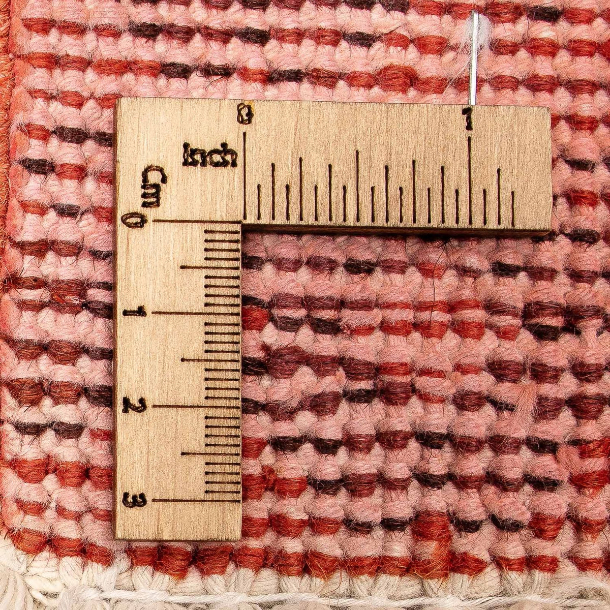 Vintage Rug - 370 x 288 cm - dark red