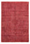 Designer Rug - 210 x 156 cm - dark red