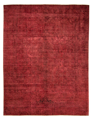 Vintage Rug - 401 x 302 cm - dark red
