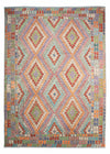 Afghan Kilim Rug 257x349cm - Rectangle / Multicolored / 257 x 349 cm Rectangle