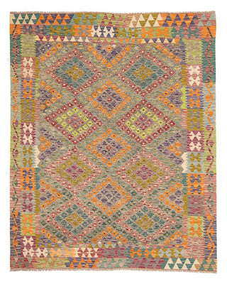 Kelim Rug - Splash - 241 x 202 cm - multicolored