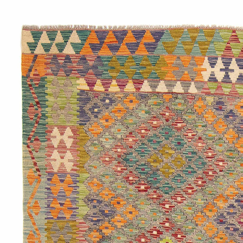 Kelim Rug - Splash - 241 x 202 cm - multicolored