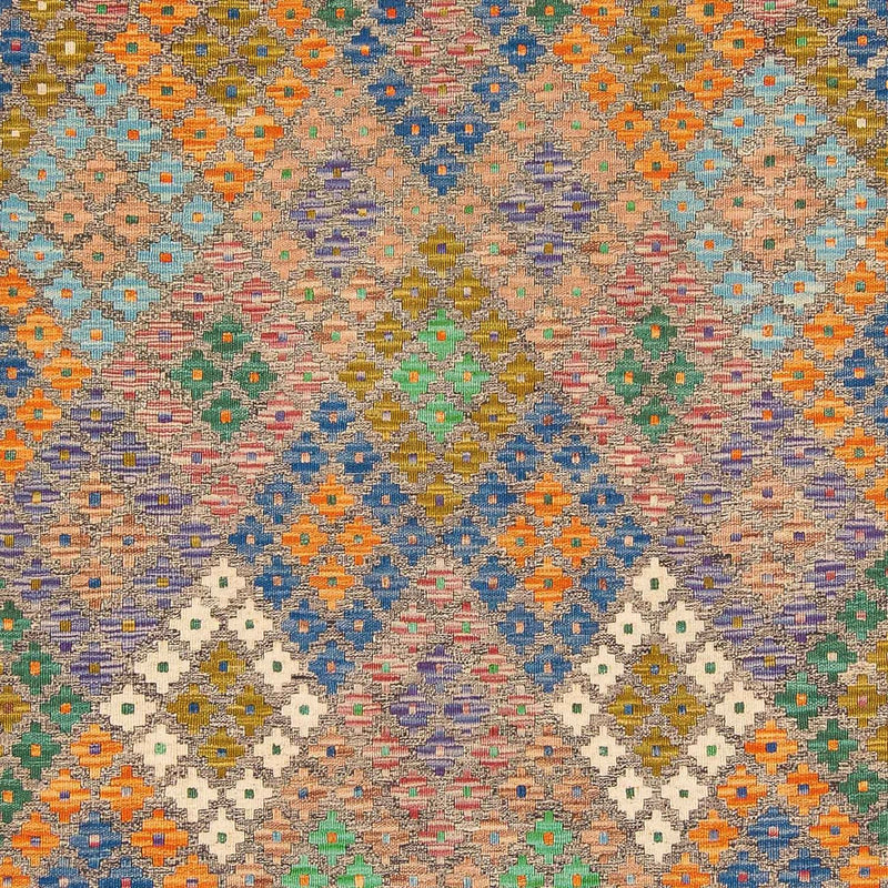 Kelim Rug - Splash - 290 x 202 cm - multicolored