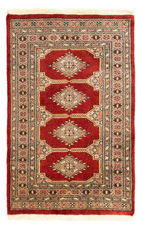 Afghan Rug - Bukhara - 123 x 78 cm - red