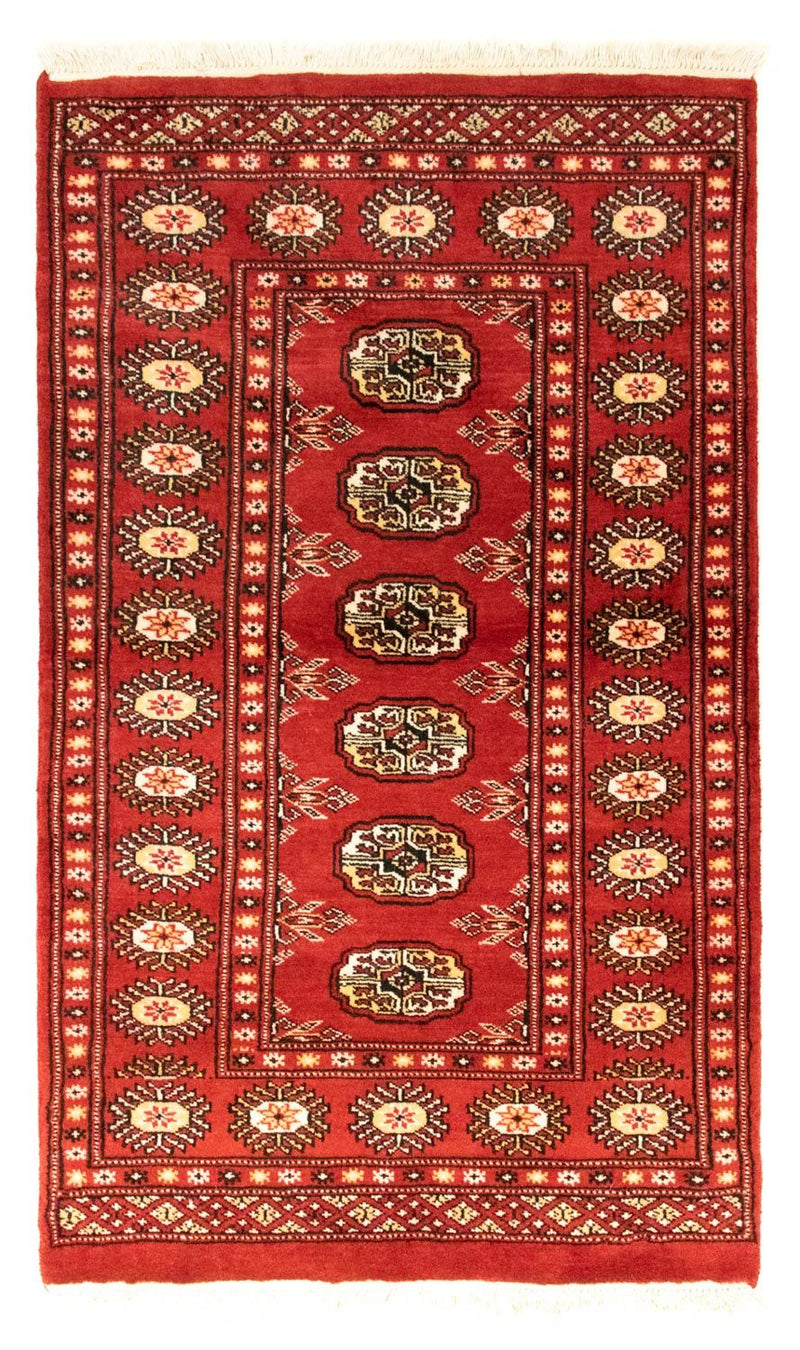 Afghan Rug - Bukhara - 132 x 78 cm - red