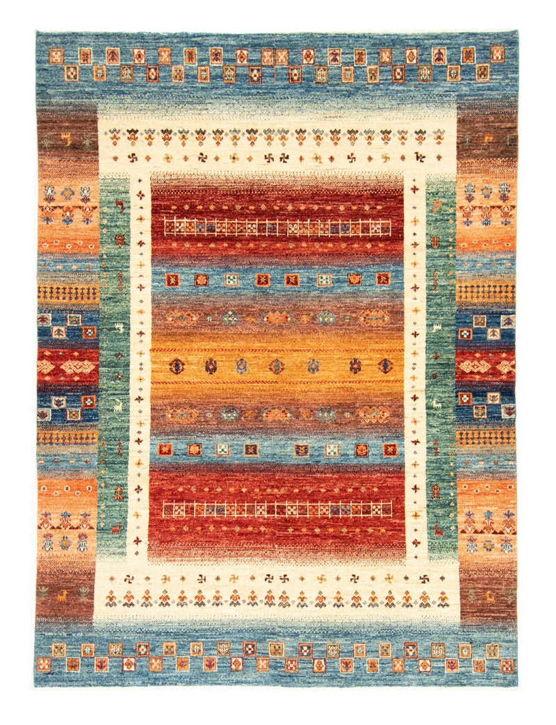 Gabbeh Rug - Loribaft Perser - 197 x 151 cm - multicolored