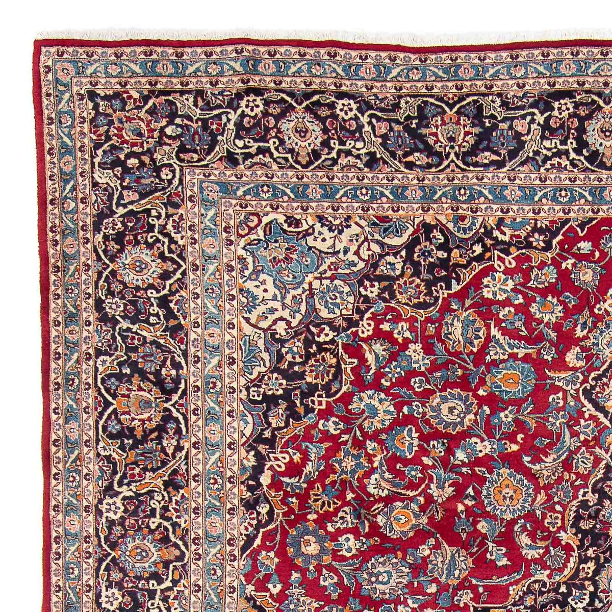 Perser Rug - Keshan - 375 x 291 cm - red