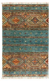 Ziegler Rug - Modern - 126 x 82 cm - turquoise