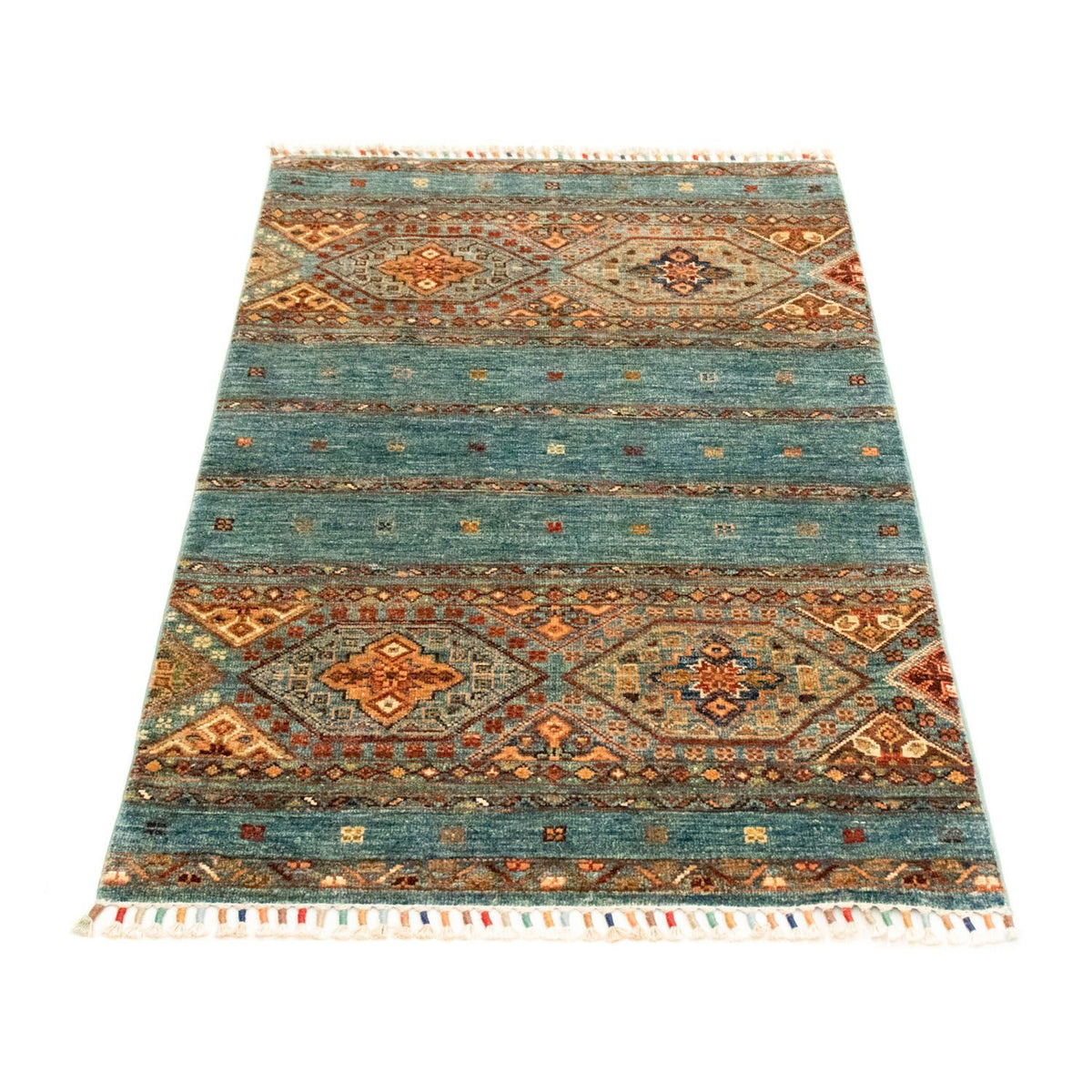 Ziegler Rug - Modern - 126 x 82 cm - turquoise