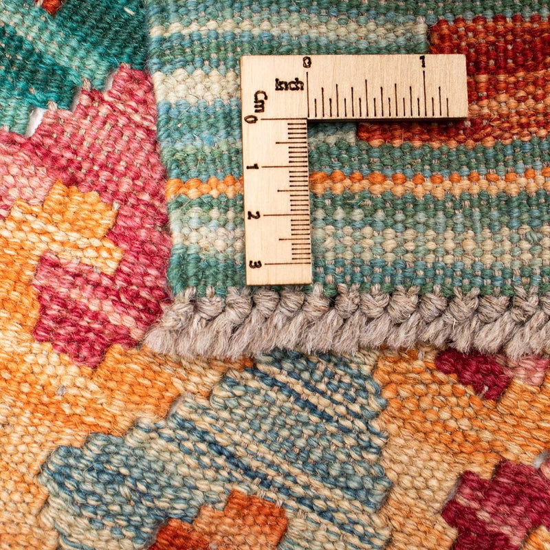 Kelim Rug - Splash - 341 x 263 cm - multicolored