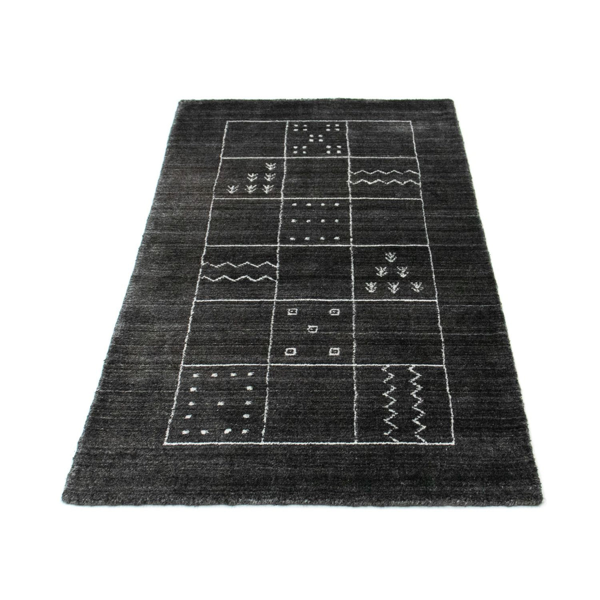 Vintage Rug - 140 x 70 cm - dark grey