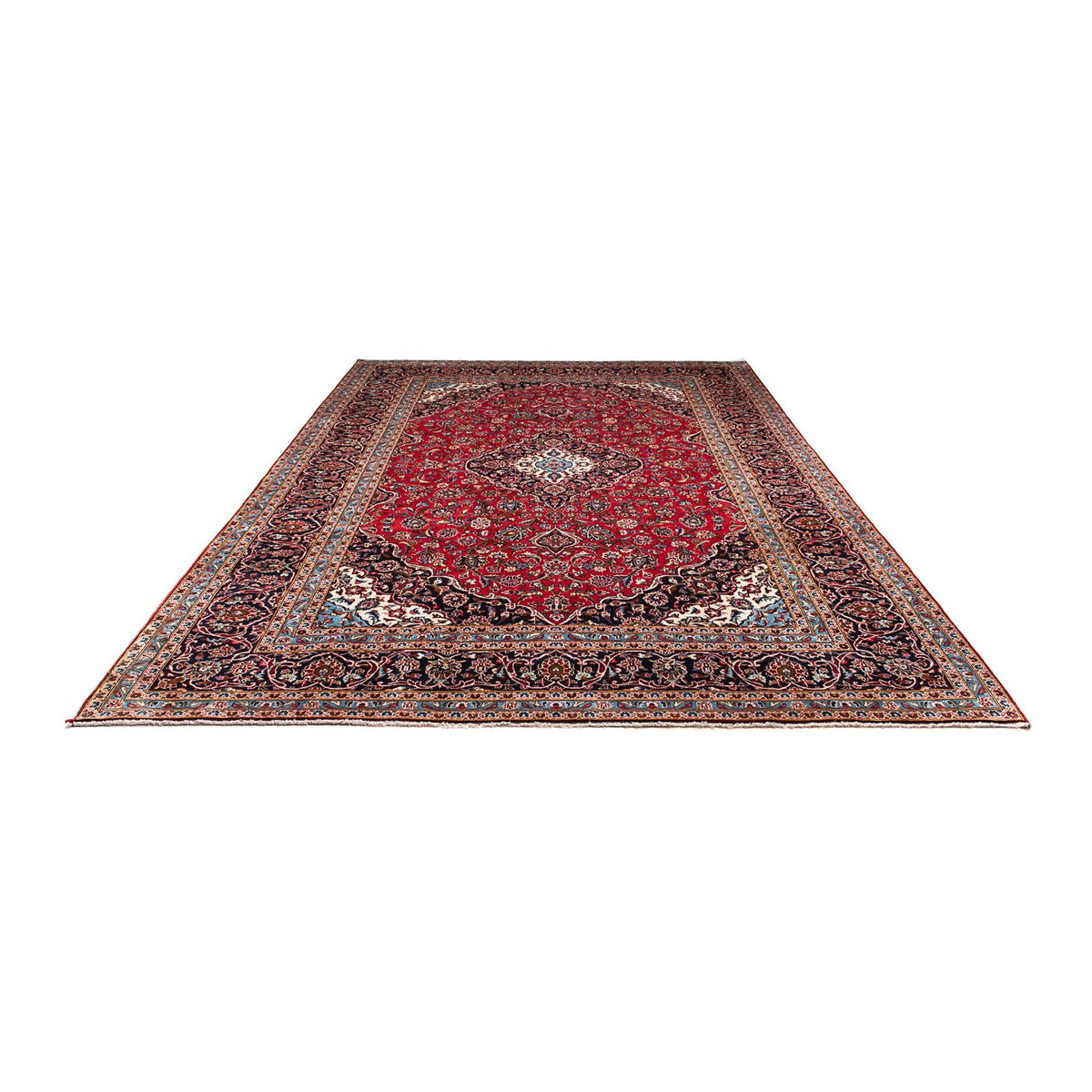 Perser Rug - Keshan - 354 x 253 cm - dark red