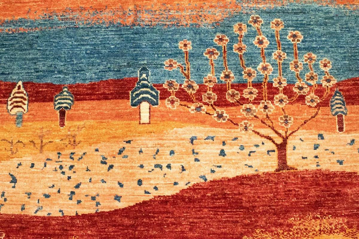 Gabbeh Rug - Loribaft Perser - 204 x 150 cm - multicolored