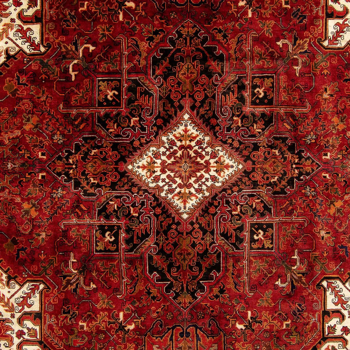 Perser Rug - Nomadic - 400 x 300 cm - dark red
