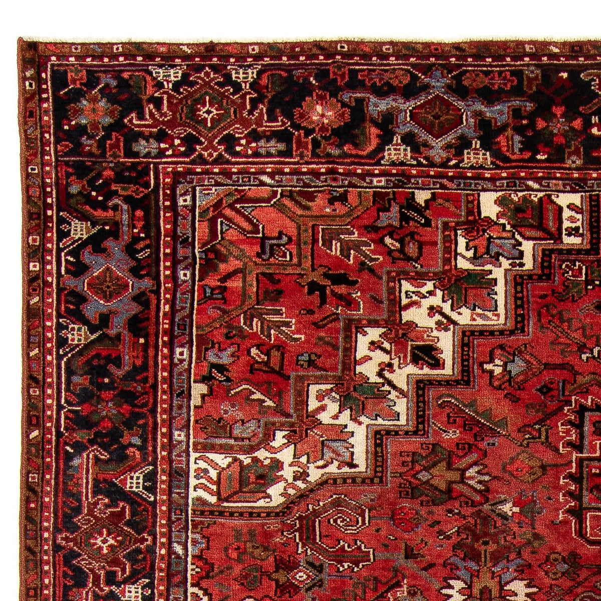 Perser Rug - Nomadic - 386 x 305 cm - dark red