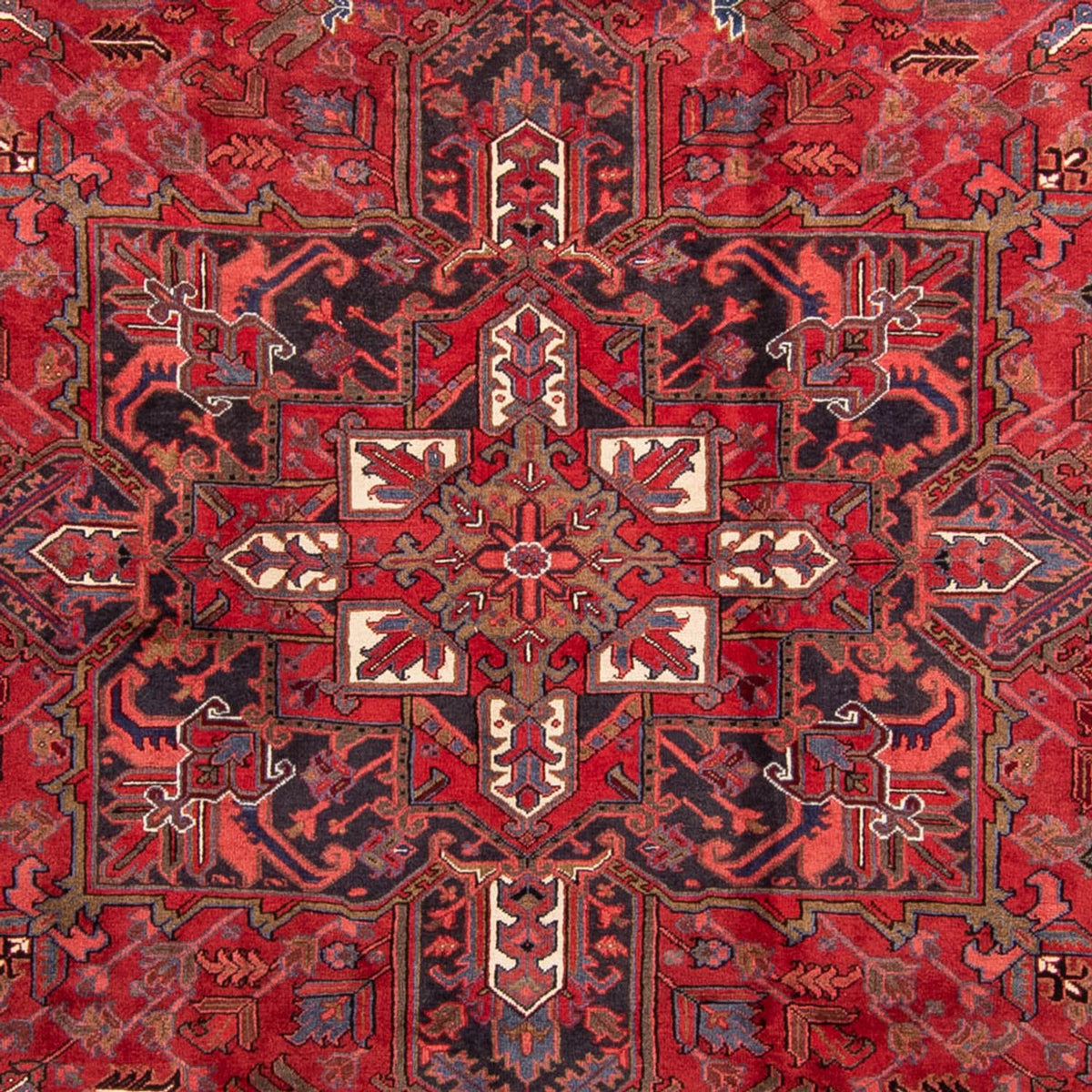 Perser Rug - Nomadic - 358 x 248 cm - dark red