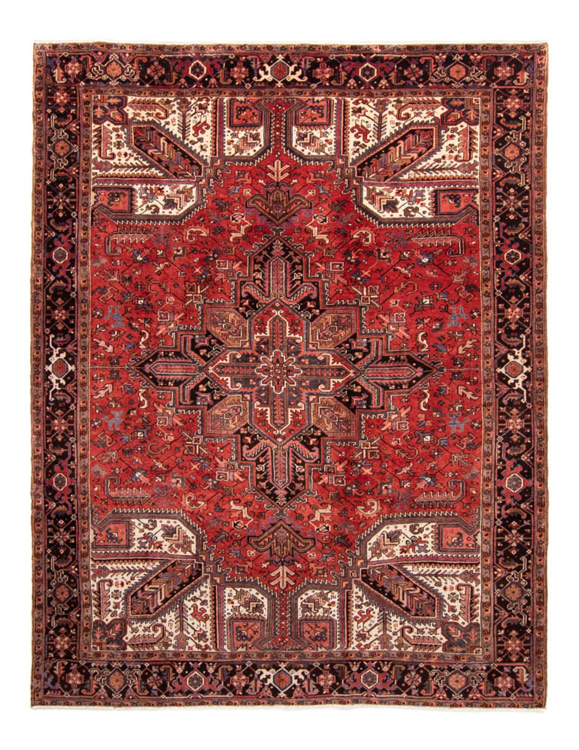 Perser Rug - Nomadic - 328 x 257 cm - dark red