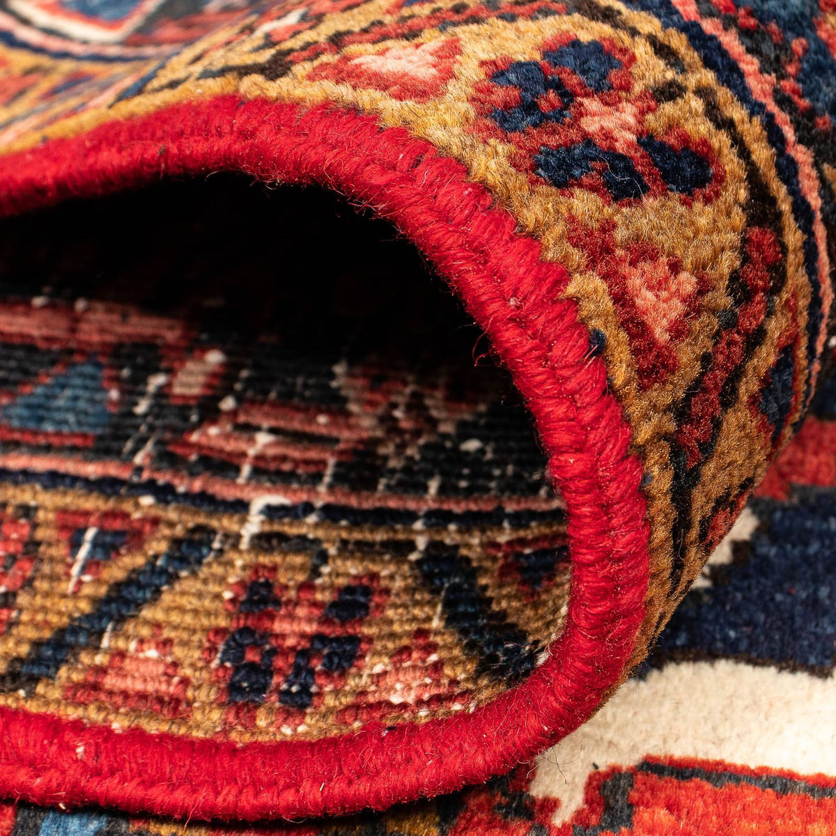 Perser Rug - Nomadic - 405 x 296 cm - dark red