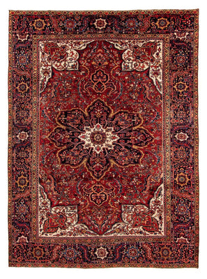 Perser Rug - Nomadic - 373 x 268 cm - dark red