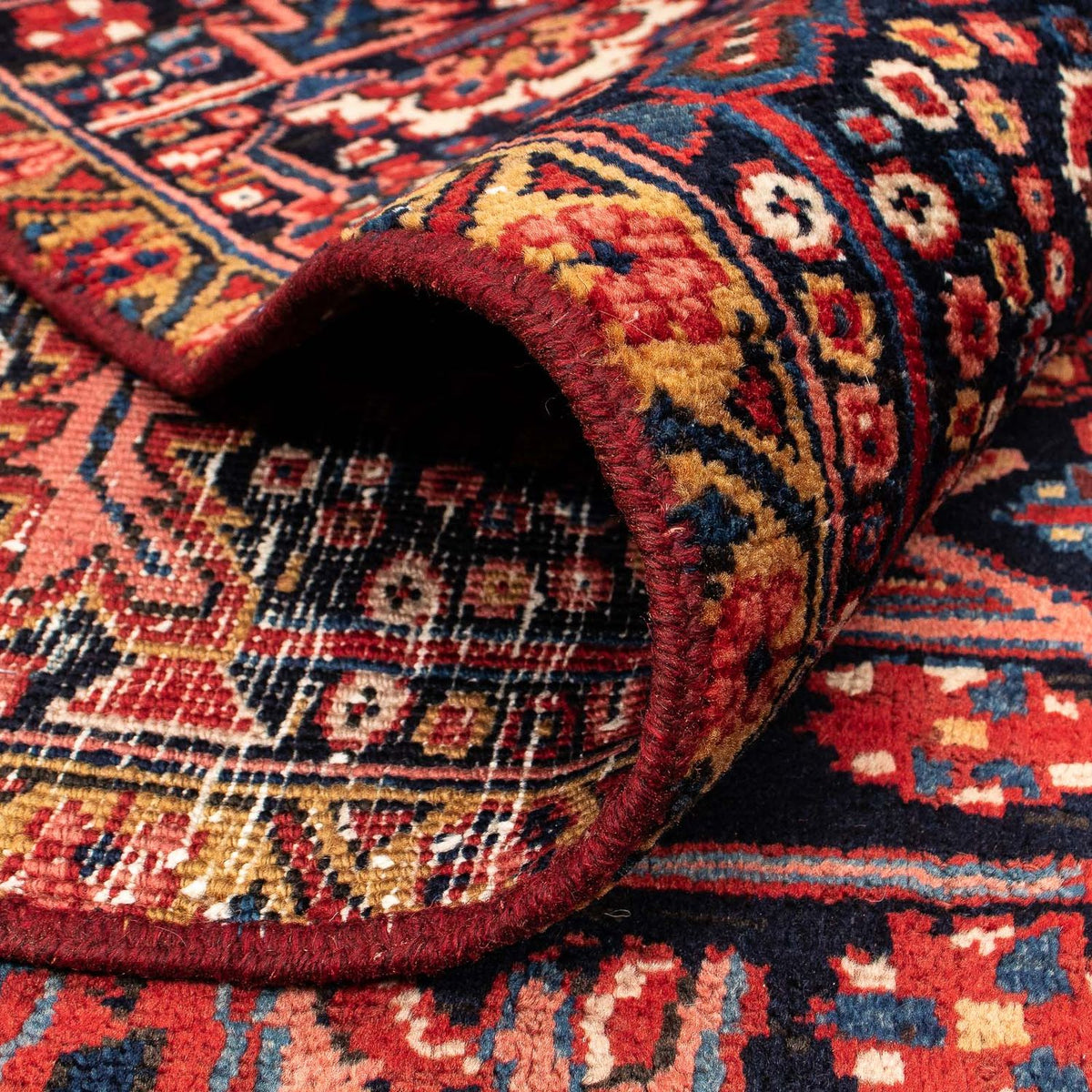 Perser Rug - Nomadic - 373 x 268 cm - dark red