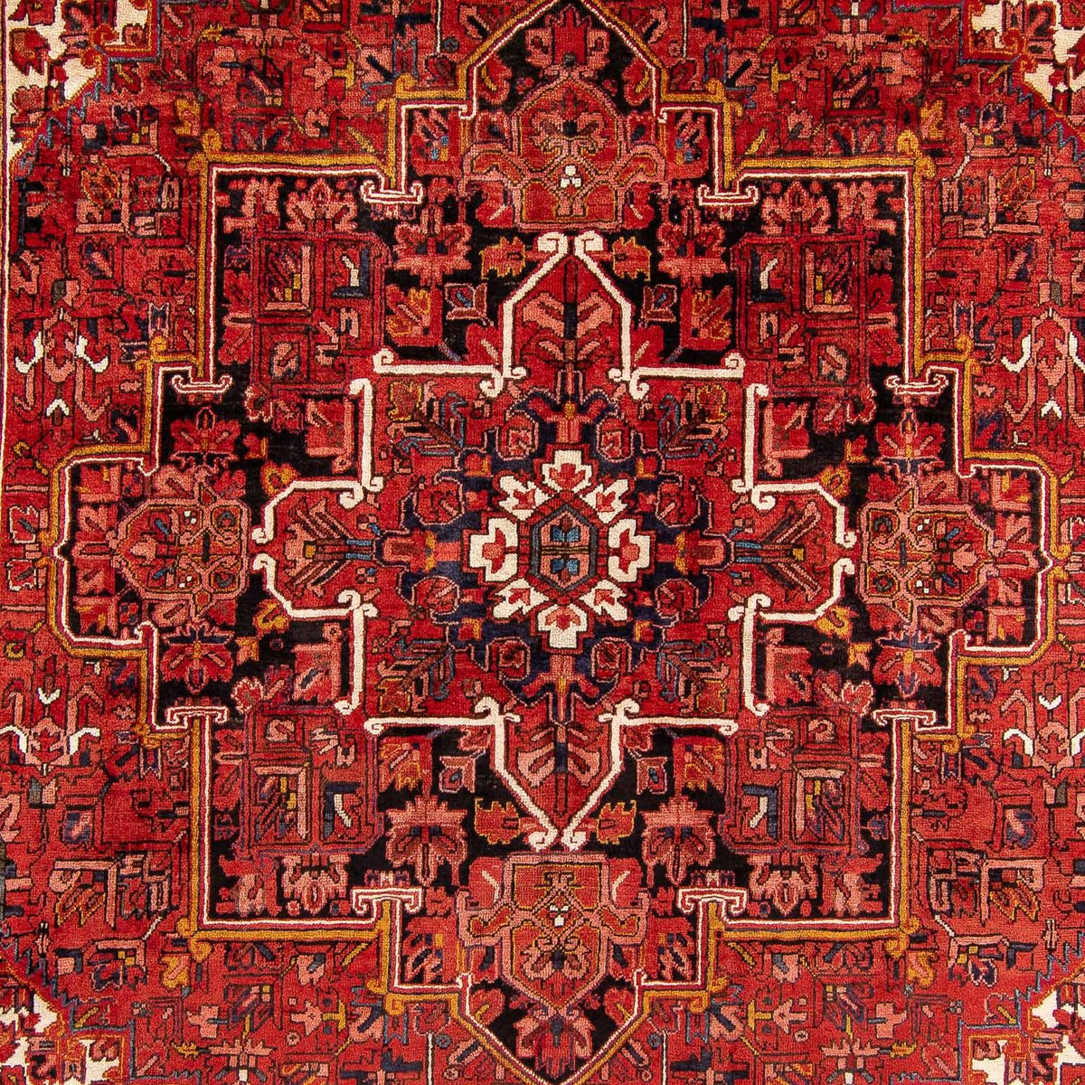 Perser Rug - Nomadic - 391 x 286 cm - dark red