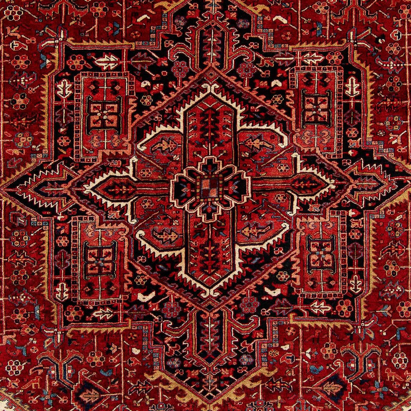 Perser Rug - Nomadic - 393 x 304 cm - dark red