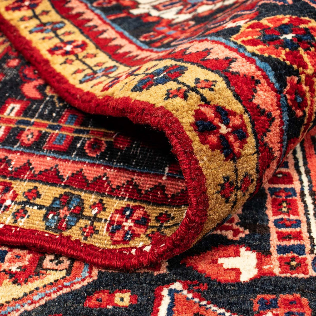 Perser Rug - Nomadic - 393 x 304 cm - dark red