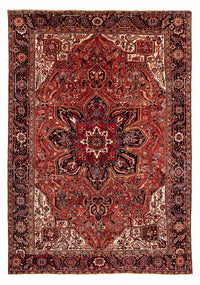 Perser Rug - Nomadic - 402 x 300 cm - dark red