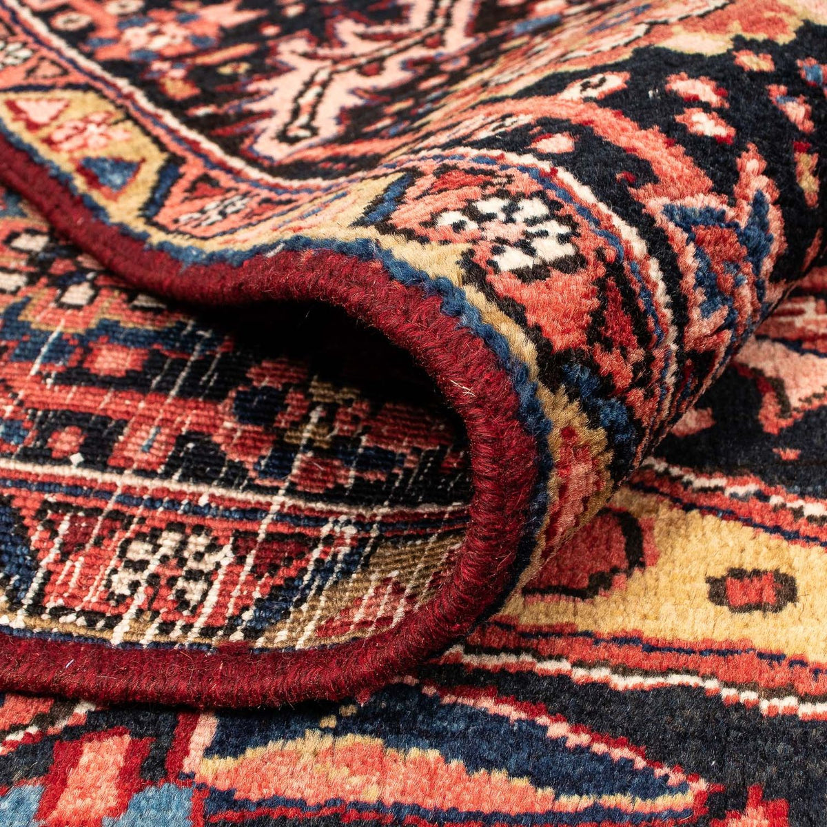 Perser Rug - Nomadic - 402 x 300 cm - dark red