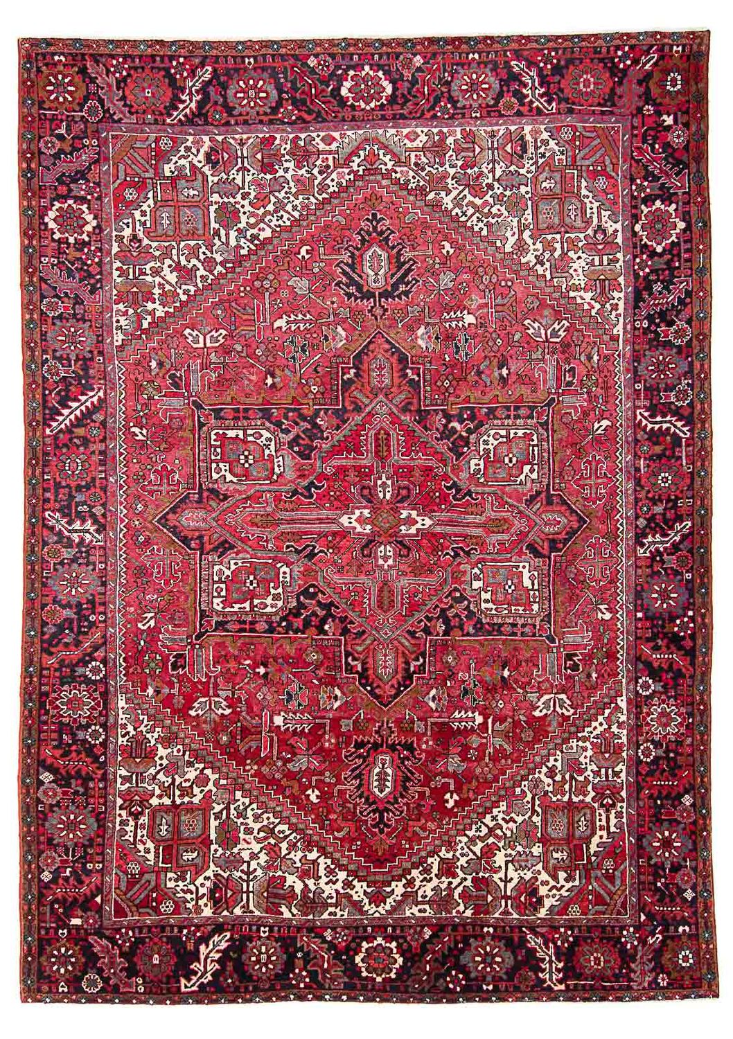 Perser Rug - Nomadic - 363 x 274 cm - light red