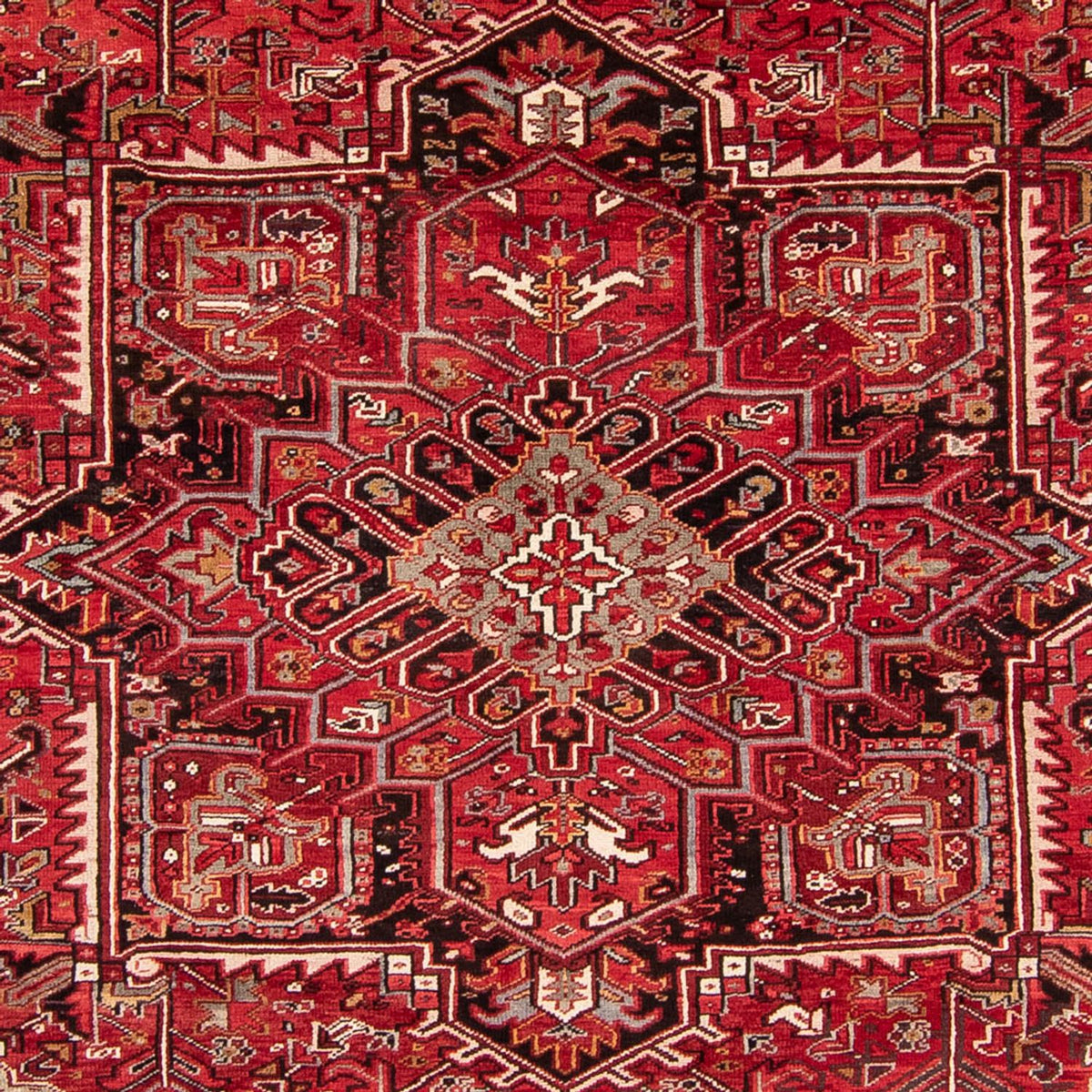 Perser Rug - Nomadic - 361 x 267 cm - dark red