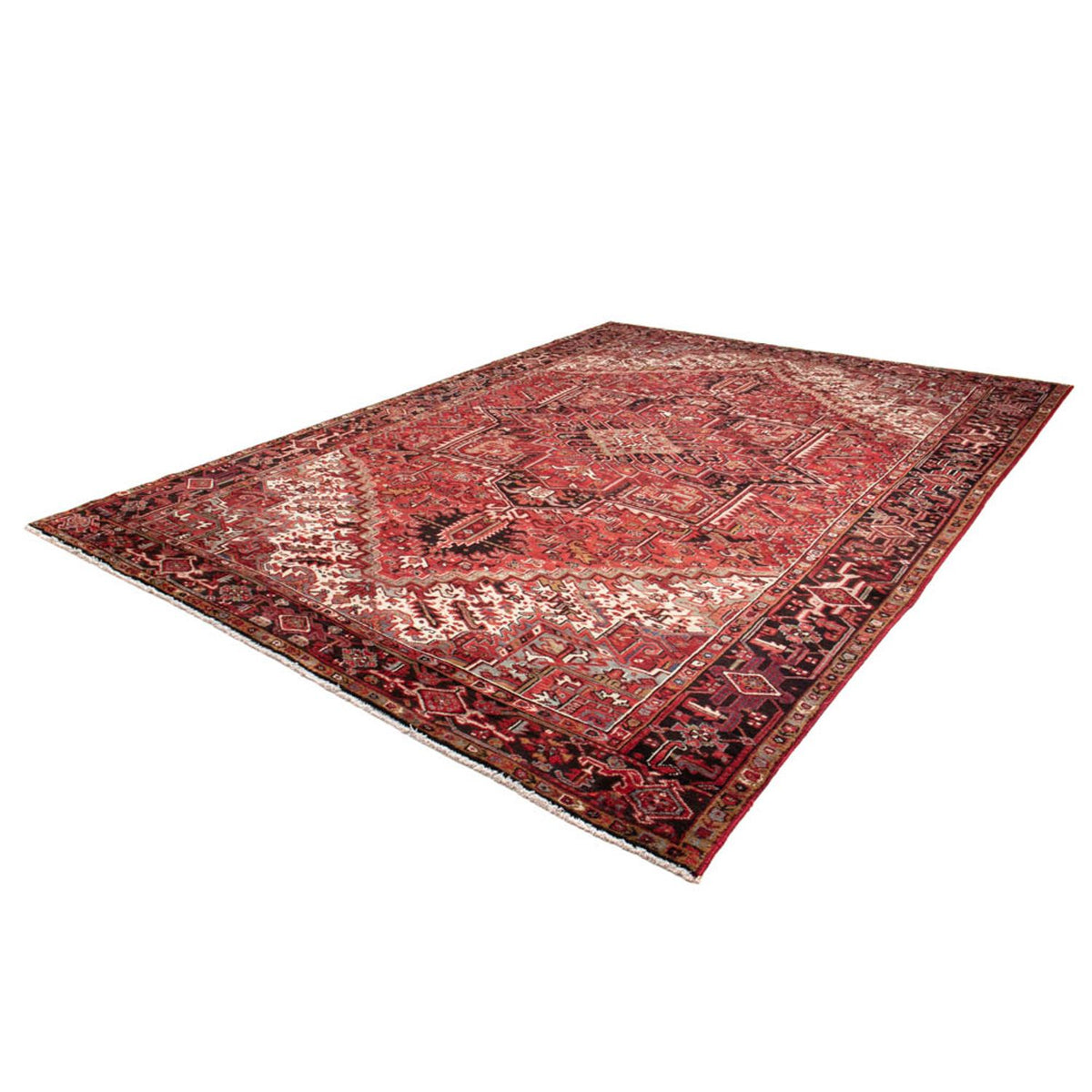 Perser Rug - Nomadic - 361 x 267 cm - dark red