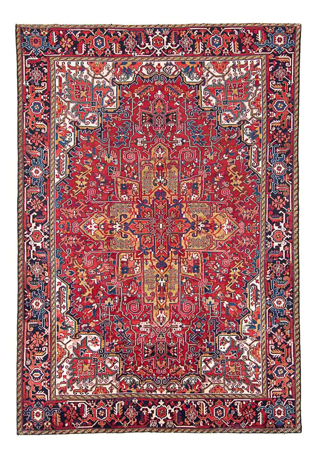 Perser Rug - Nomadic - 335 x 240 cm - red