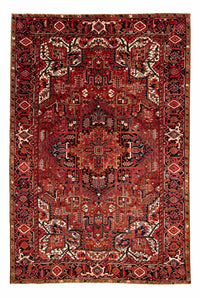 Perser Rug - Nomadic - 380 x 260 cm - dark red