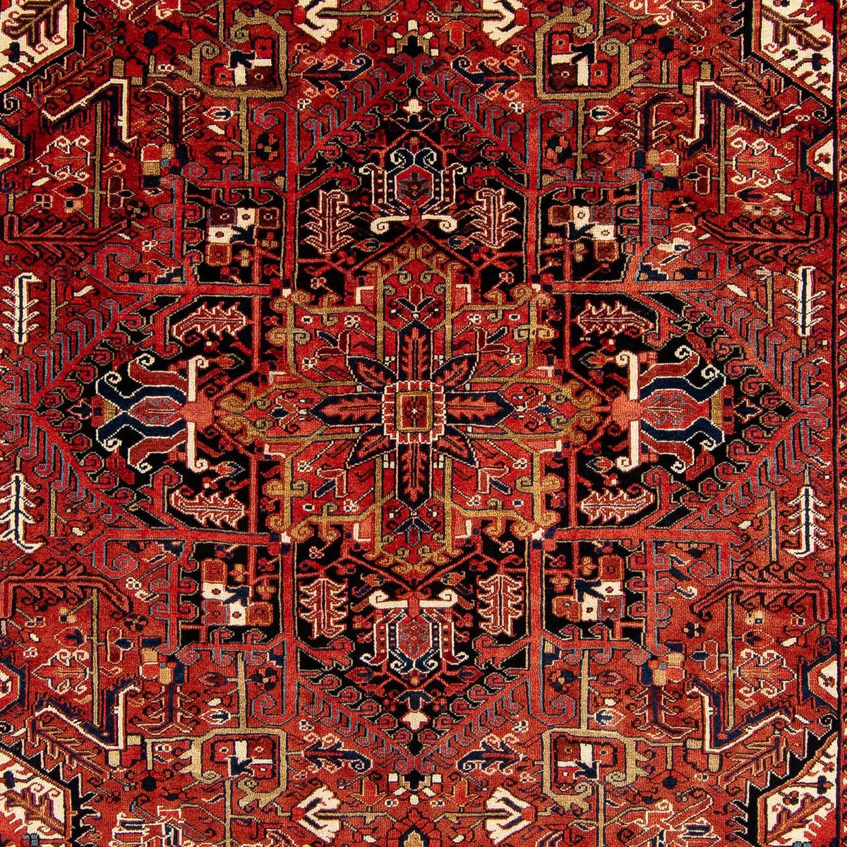 Perser Rug - Nomadic - 380 x 260 cm - dark red