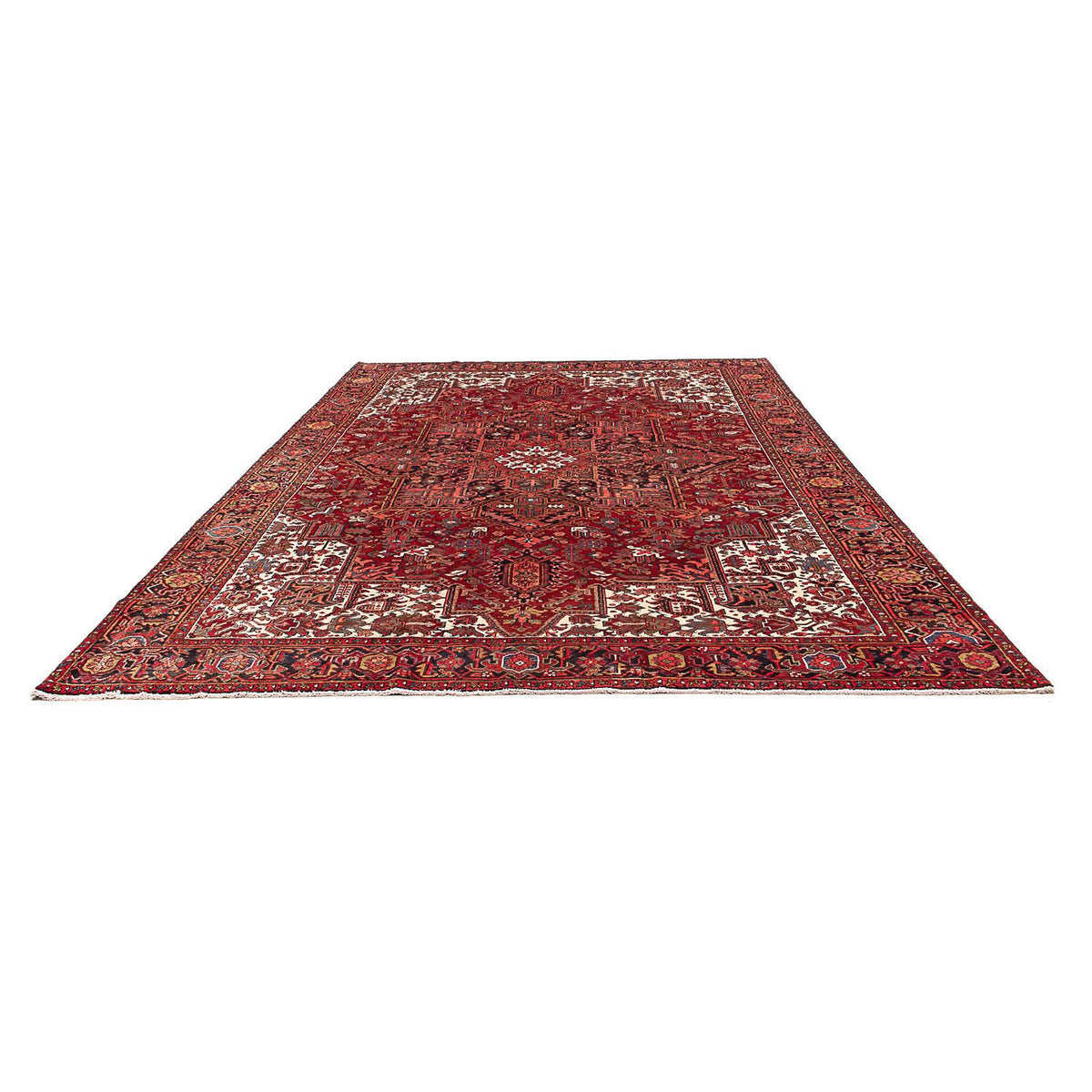 Perser Rug - Nomadic - 346 x 255 cm - dark red