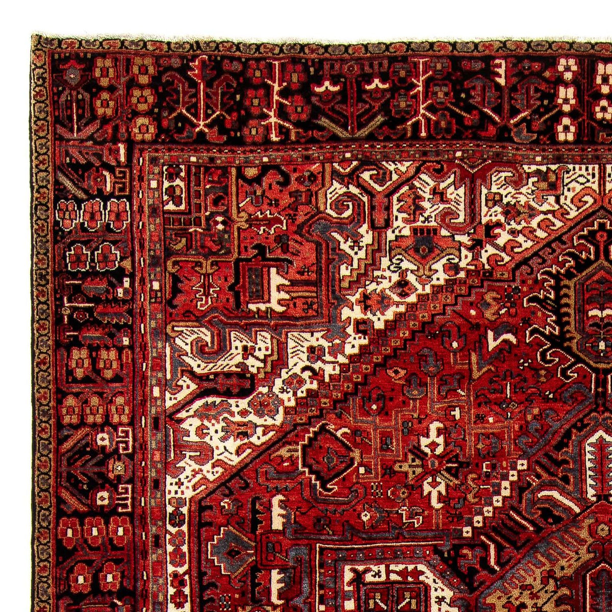 Perser Rug - Nomadic - 410 x 306 cm - dark red